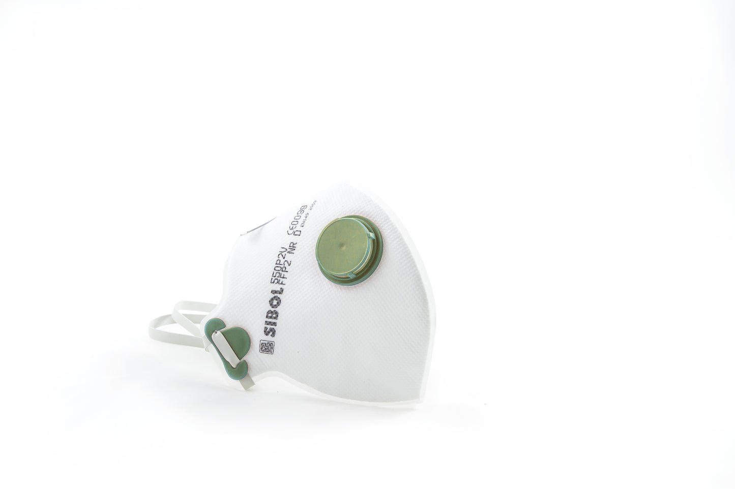 Mascarilla Autofiltrante Plegada 550 P2DV FFP2