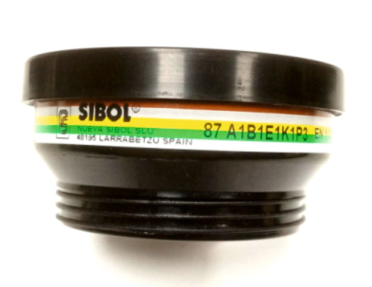 KIT INDUSTRIAL ( FITMASK 87 + 2 FILTROS 87 A1B1E1K1P3 )