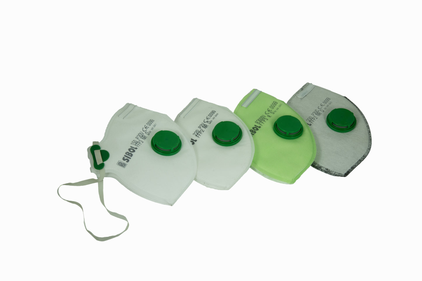 Mascarilla autofiltrante reutilizable lavable FFP3 SIBOL R3000 P3DV máxima protección fabricada España EN 149