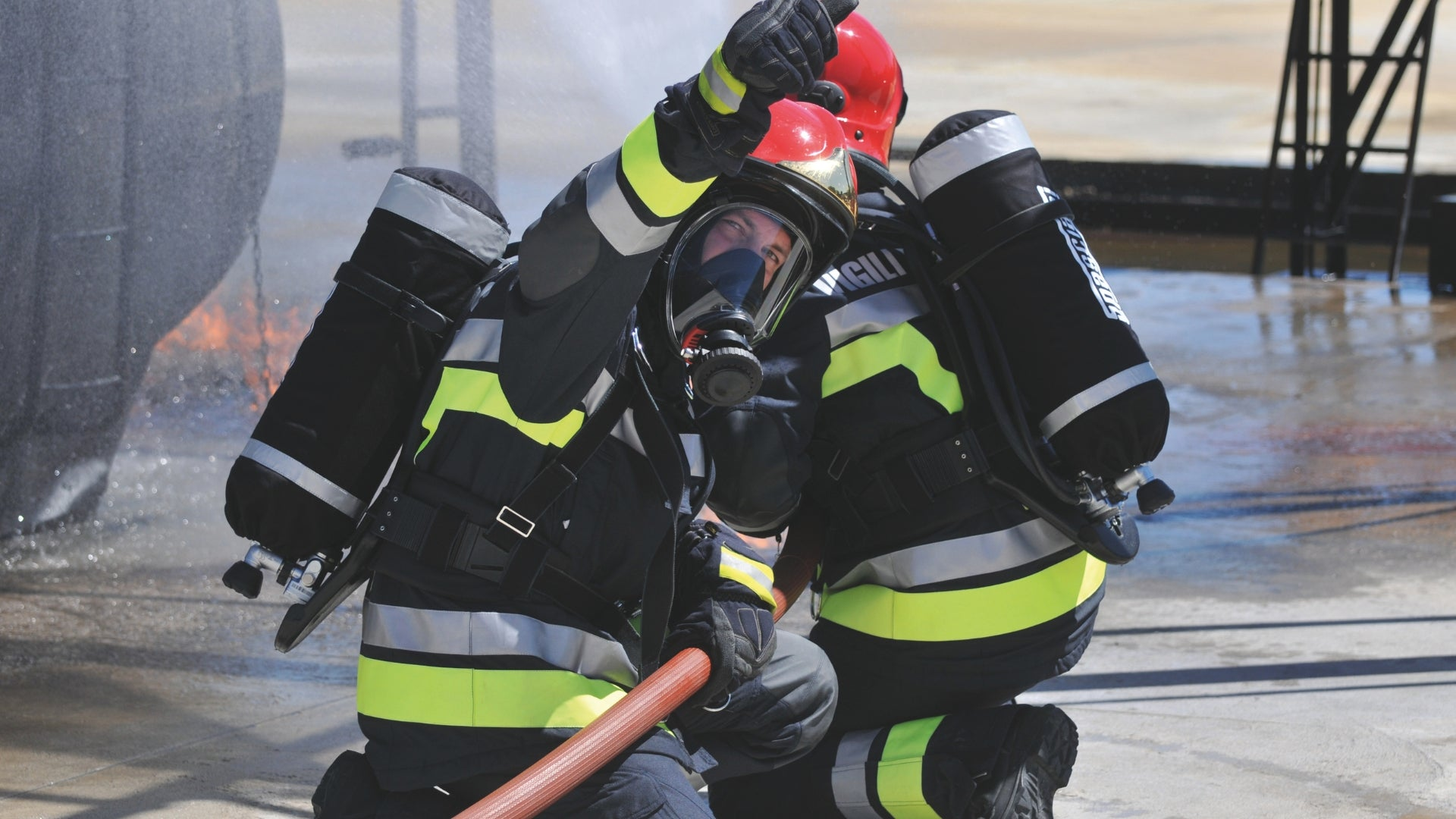 Equipos autónomos bomberos