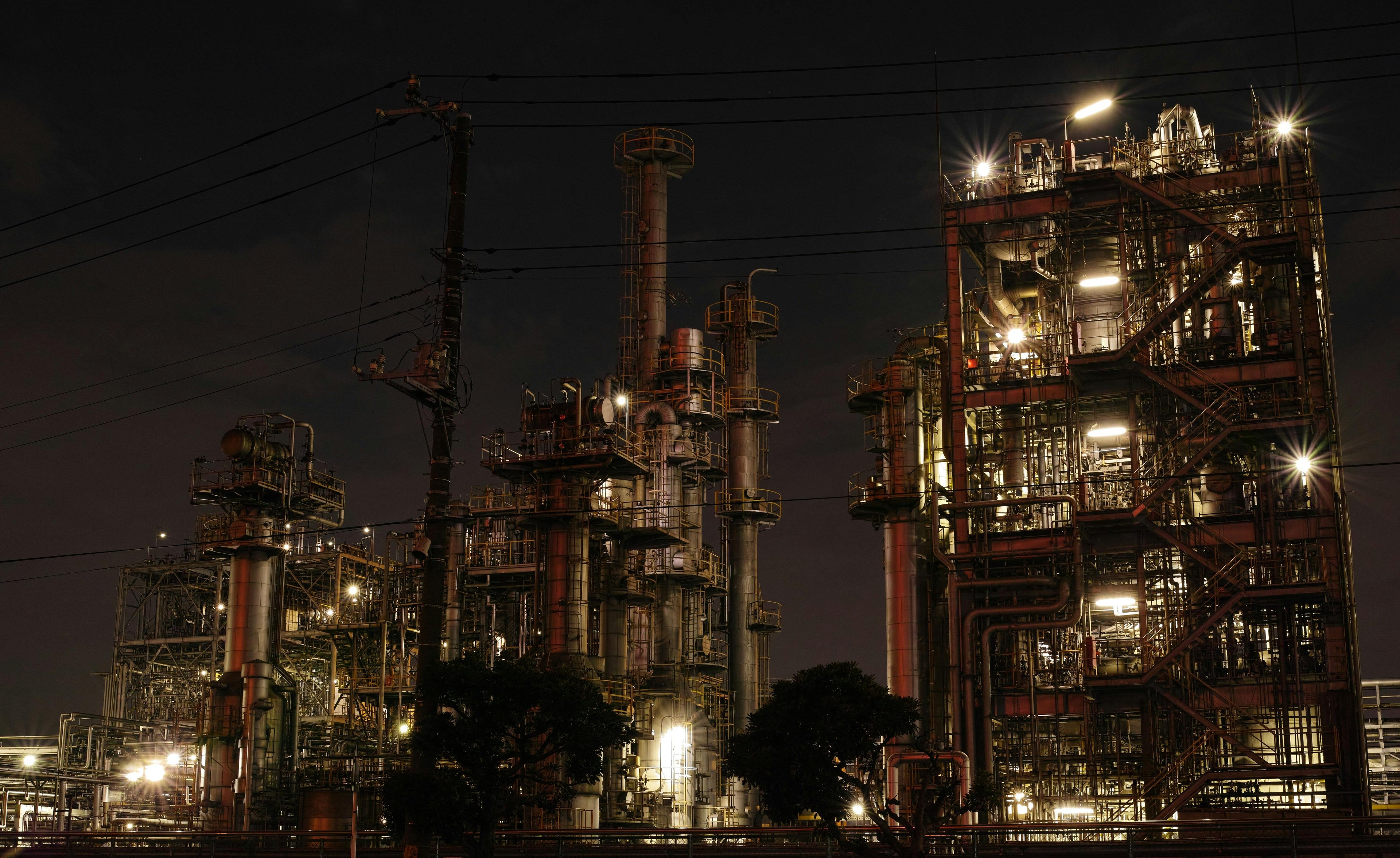 Refinerias de Gas y petroleo