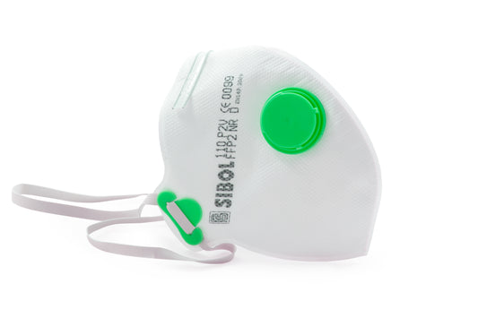 Mascarilla Autofiltrante Plegada 110 P2DV FFP2