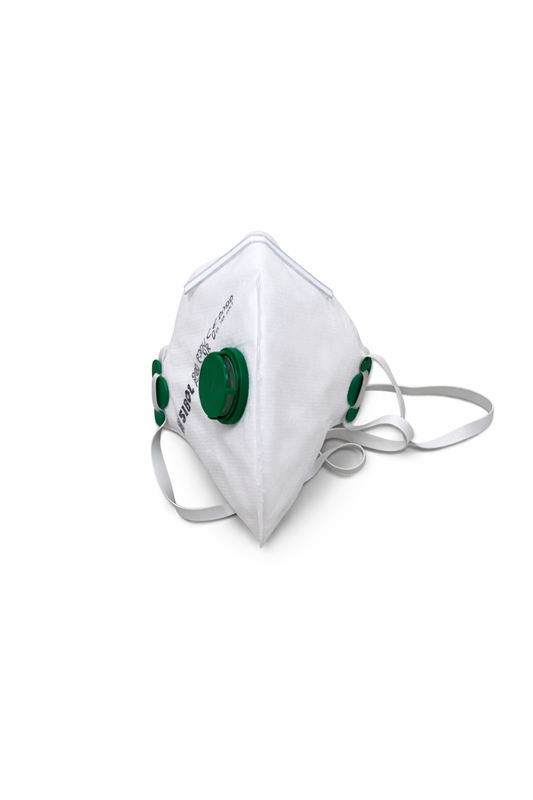 Equipo de protección individual Mascarilla Autofiltrante Plegada 990 P3DV FFP3 - vista 2 - SIBOL