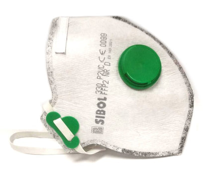 Mascarilla Autofiltrante Plegada 330 P2DVC con Carbón Activado y Válvula