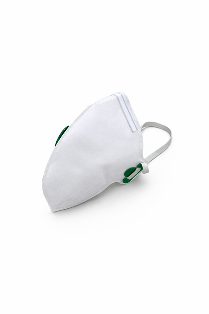 Mascarilla autofiltrante plegada FFP3 con válvula SIBOL 990 P3DV máxima protección fabricada España EN 149