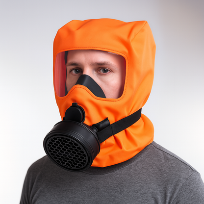 Capuz H900 - Capucha de Escape Químico de Emergencia