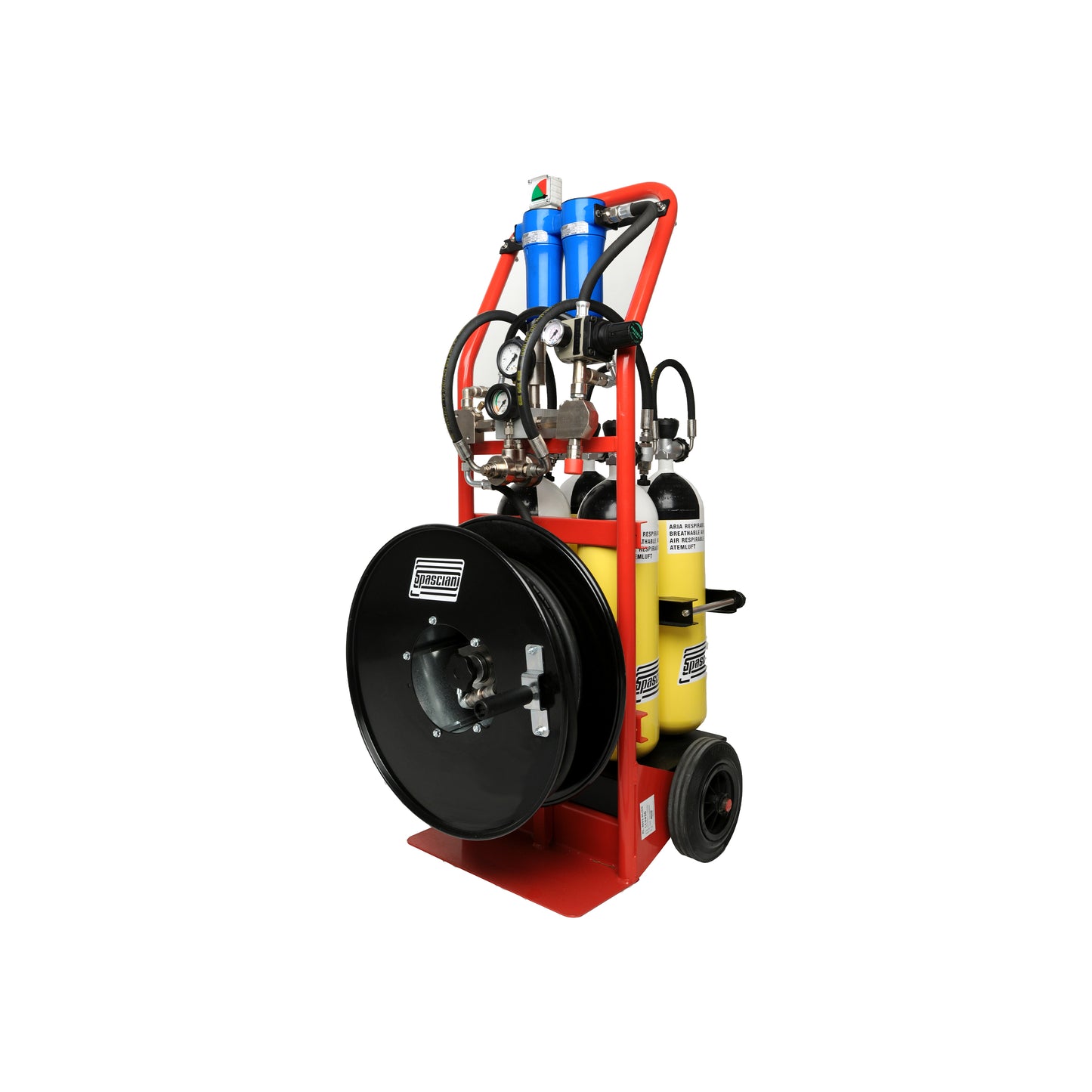 Equipo de protección individual Carro de respiración autónomo BUSS 2603 2x6L 330BAR - SIBOL EPI