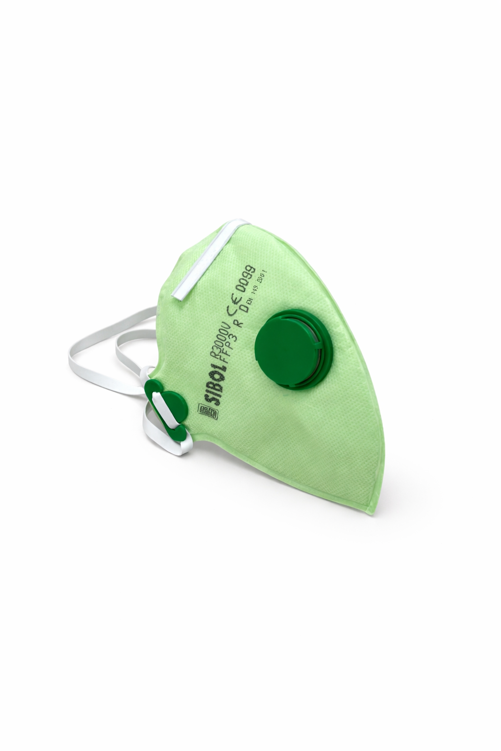 Mascarilla autofiltrante reutilizable lavable FFP3 SIBOL R3000 P3DV máxima protección fabricada España EN 149